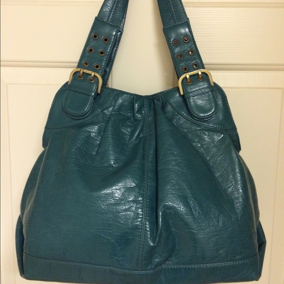 Teal Shiraleah Shoulder Bag - Picture 3 of 4