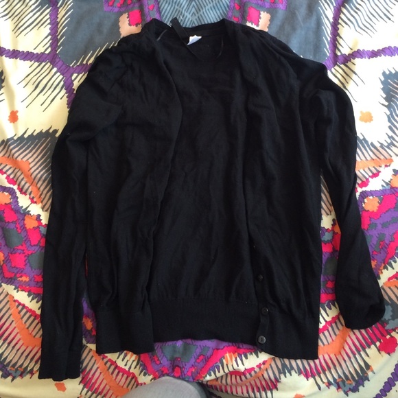 H&M divided black cardigan