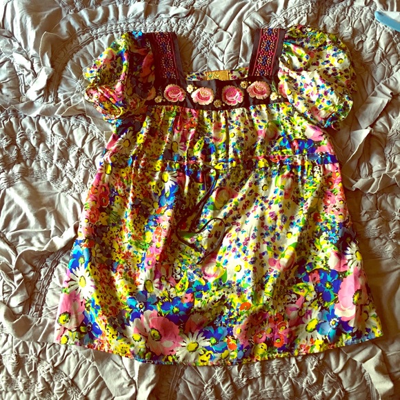 Johnny Was colorful shirt!