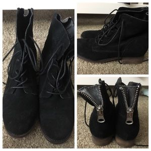 Black booties