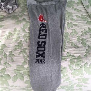Vitoria's secret Red Sox sweat pants