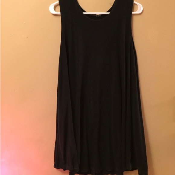 Brandy melville black flowy dress