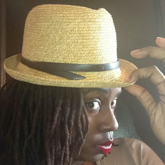 Straw Fedora Hat