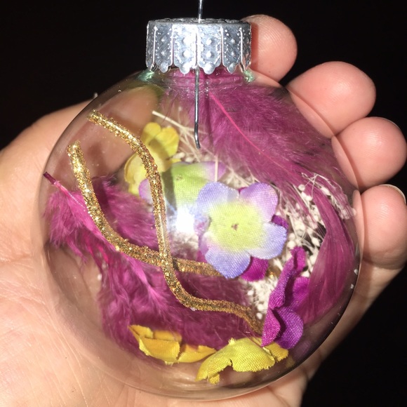 Bohemian feather ornament