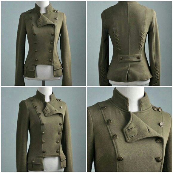 *RARE* Free People Margorette military jacket