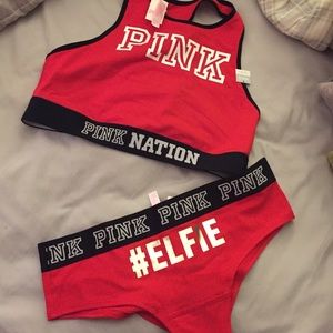 Red pink nation set😍