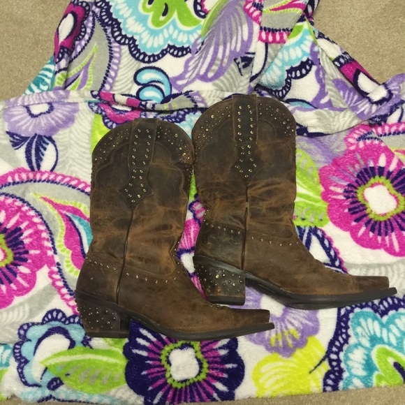 Ariat cowgirl boots!