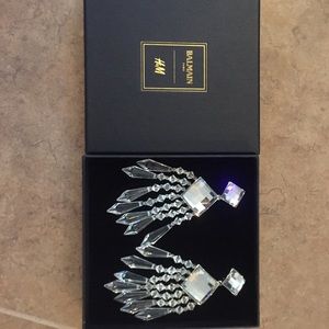 BALMAIN X H&M earrings