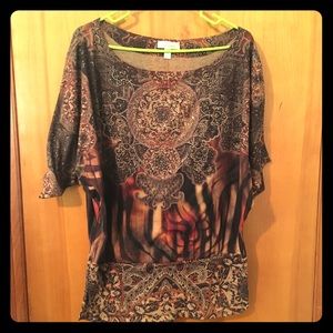 Dress Barn Beaded Top ‼️Price Firm‼️