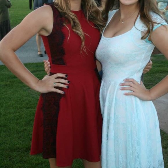 Red&Black Karma Party Dress