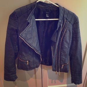 Forever 21 faux leather Moto jacket