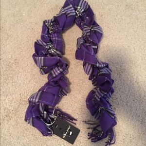 Purple scarf