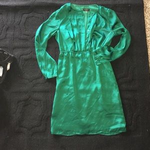 Emerald green dress
