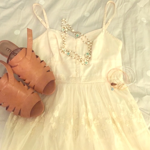 HOLD FOR JENSEN❤️ "Pretty in lace" White dress