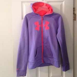 Purple Under Armour Hoodie