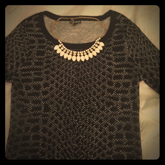 Snakeskin-esque Top!