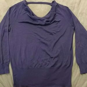 Torrid scoop neck sweater w/peekaboo back - size 2