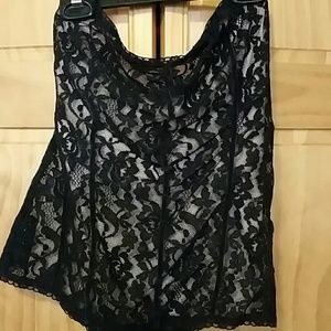Express strapless top