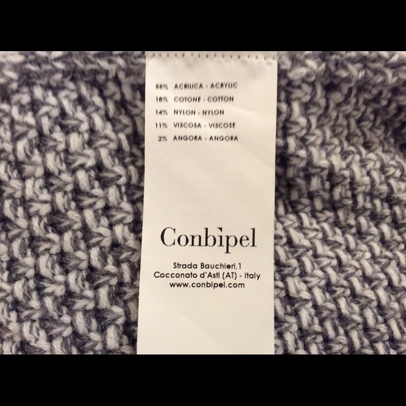 Conbipel long gray sweater. - Picture 4 of 4