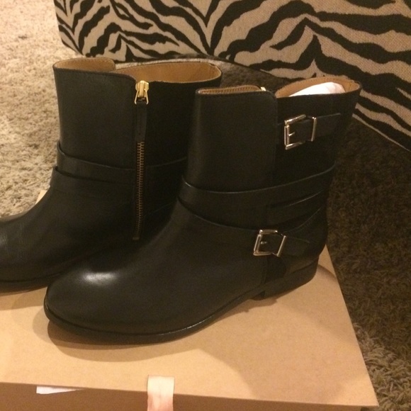 Handmade leather and suede boots from France sz 39 - Picture 3 of 4