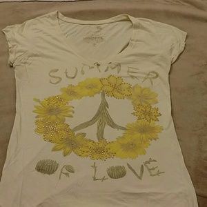 Summer of Love Woodstock fitted T-shirt