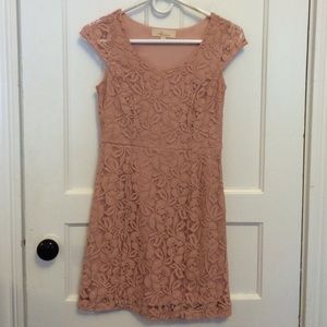 Lace Pink Dress!