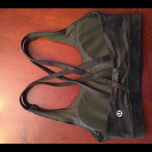 Lululemon Camo Energy Bra