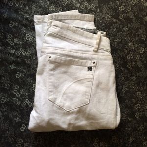 Joe's Jeans White Ankle Cigarette Jeans