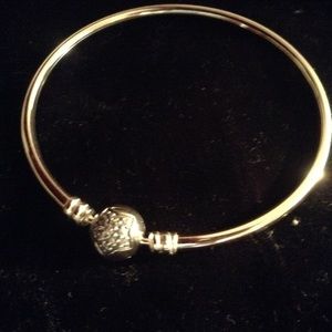 NWOT Pandora Moments Star Silver CZ Bracelet