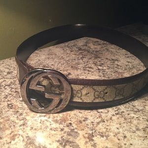 Authentic men's Gucci belt!