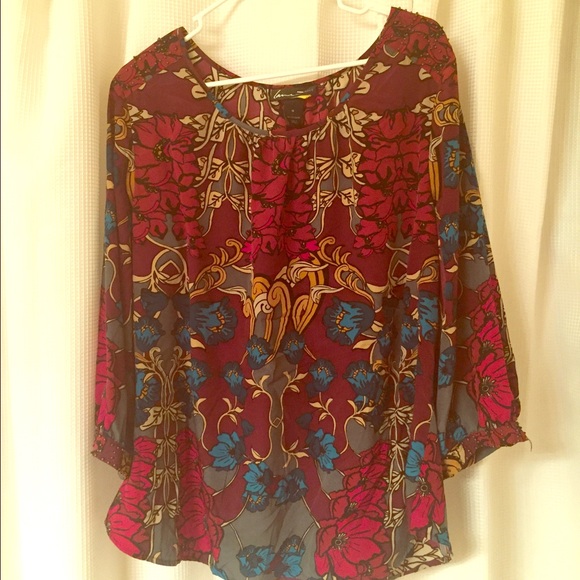 Lane Bryant flowy top