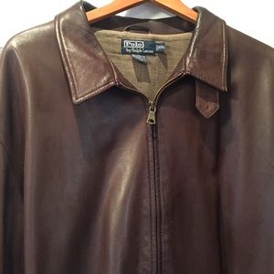 Ralph Lauren Polo Leather Jacket