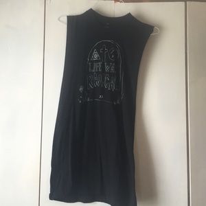 Jawbreaking cut off tank top