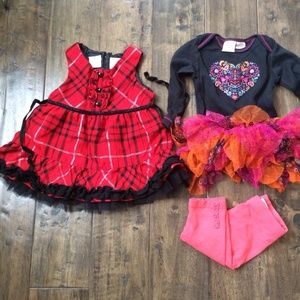 Baby girl clothes bundle 6-9mons