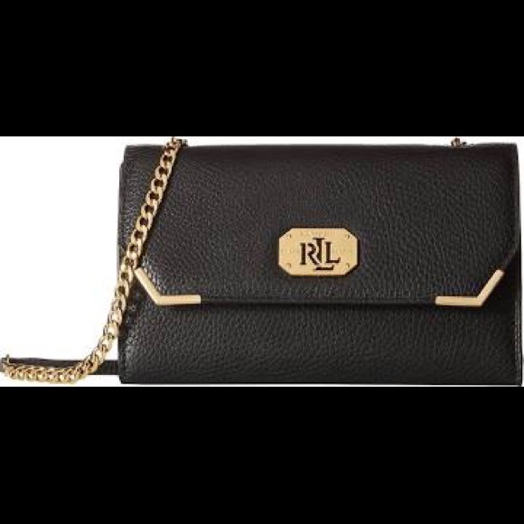 Ralph Lauren Acadia Crossbody Black