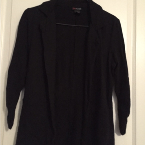 Black light weight blazer