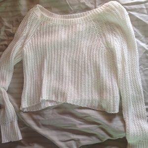 Cropped sweater