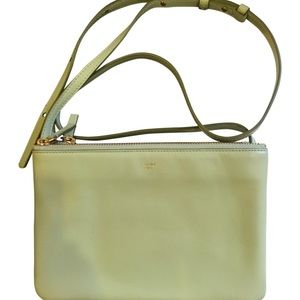 Celine trio cross body in pistachio