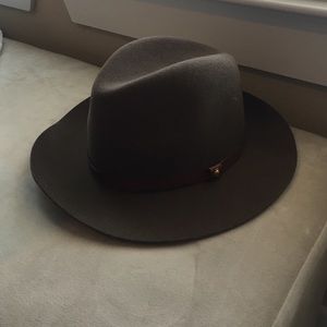 Rag and Bone Floppy Brim Fedora in Pecan