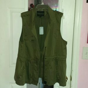 Army Green Vest