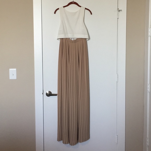 ALC Midriff Pleated Gown in size XS
