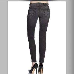 True Religion TARA jeans! Zipper ankle detail.