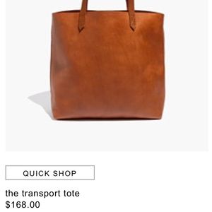 Madewell Transport tote