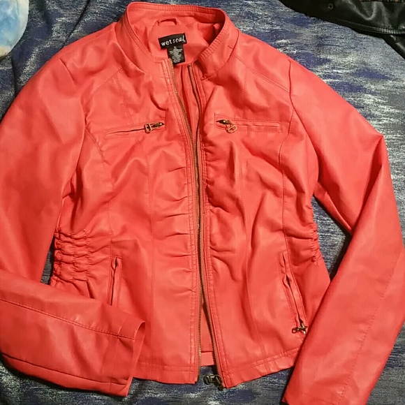 Leather jacket