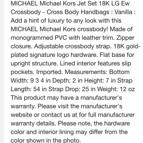 MK CROSS BODY - Picture 2 of 4