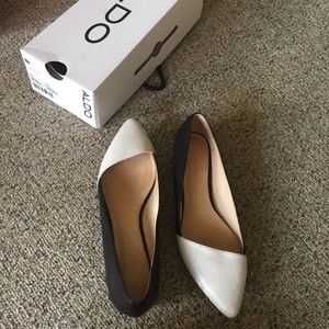 Black and white flats