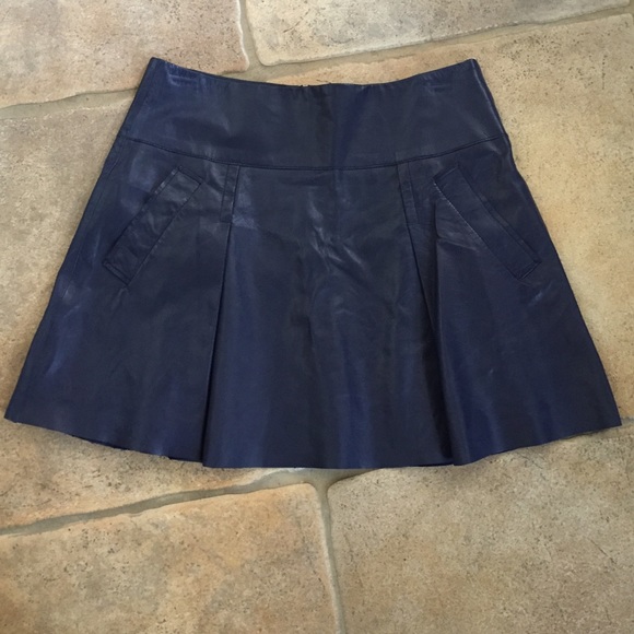 Leather skirt