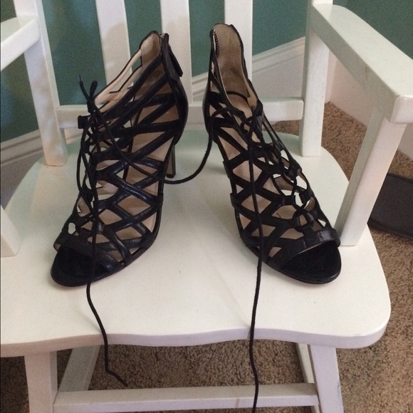 Nine West lace up sandals