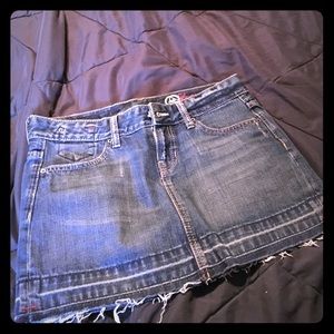 Gap limited edition size 6 jean skirt
