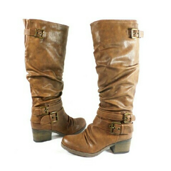 Carlos Santana Claudia Cognac Boots